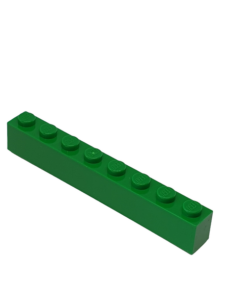 NEU Brick 1 x 8 grün green