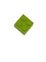 NEU Brick 2x2 lindgrün lime