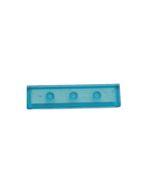 NEU Fliese 1 x 4 transparent hellblau