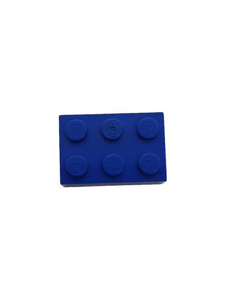 NEU Brick 2 x 3 blau blue