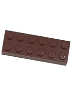 NEU Brick 2x6 neubraun reddish brown