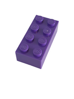 NEU Brick 2x4 lila dark purple