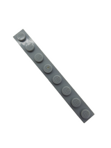 NEU Platte 1 x 8 neuhellgrau