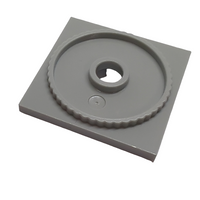 NEU Turntable 4x4 Square Base, Locking neuhellgrau light bluish gray