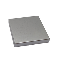 NEU Tile 2 x 2 with Groove silbermetallic metallic silver