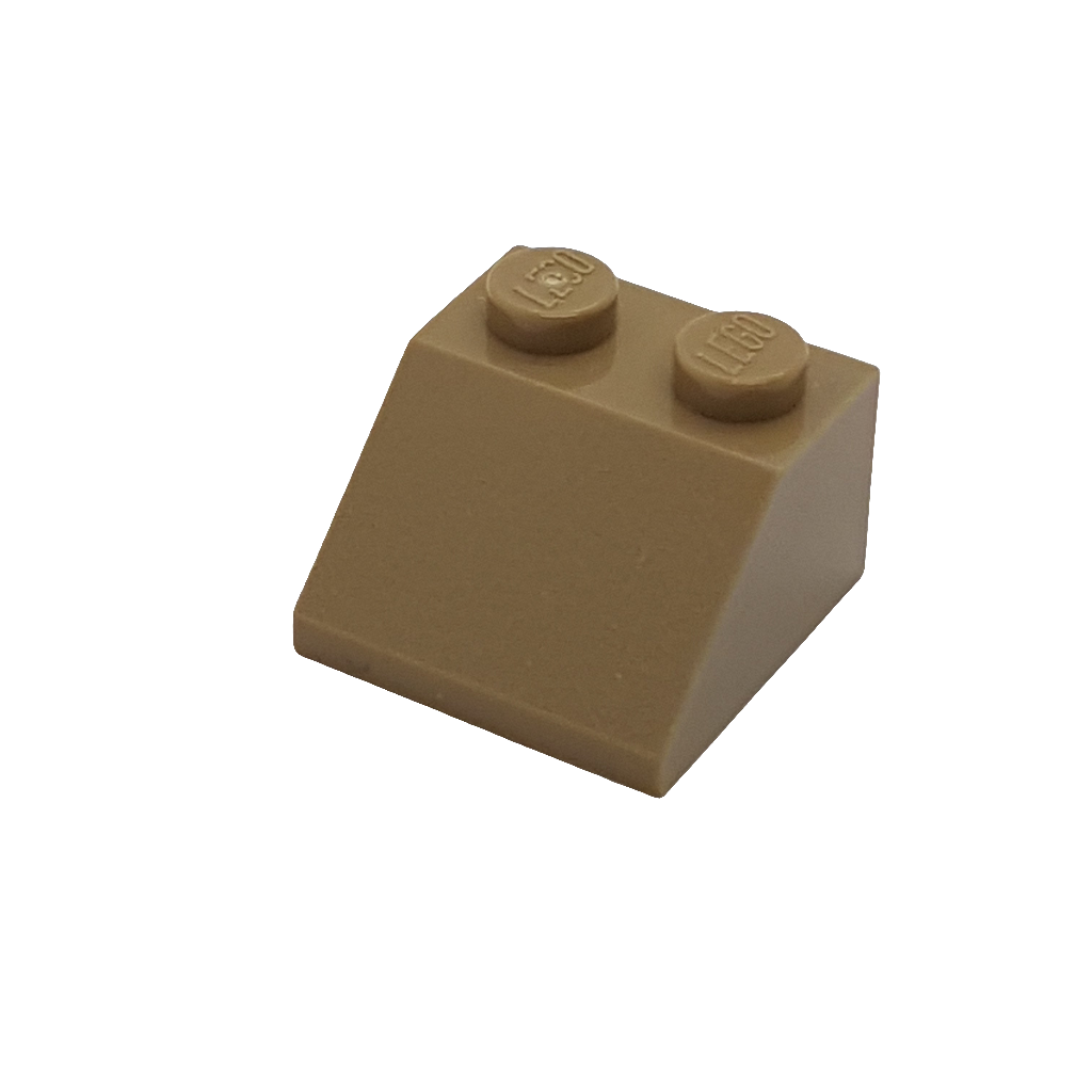 NEU Schrägstein 45 2 x 2 dunkelbeige