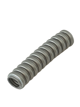Schlauch geriffelt 4L mit 7mm Durchm. 3,2cm , pearlsilber