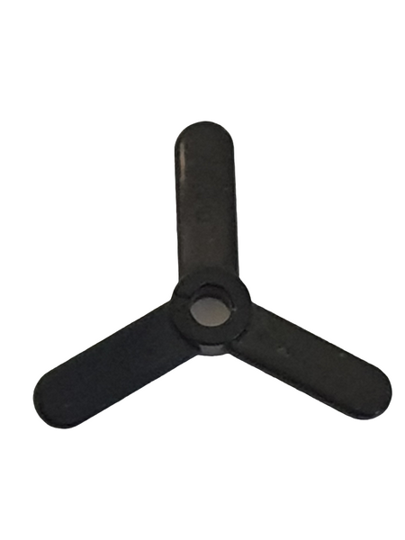 Propeller mit 3 Klingen klein schwarz black