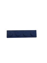 NEU Platte 1 x 4 dunkelblau
