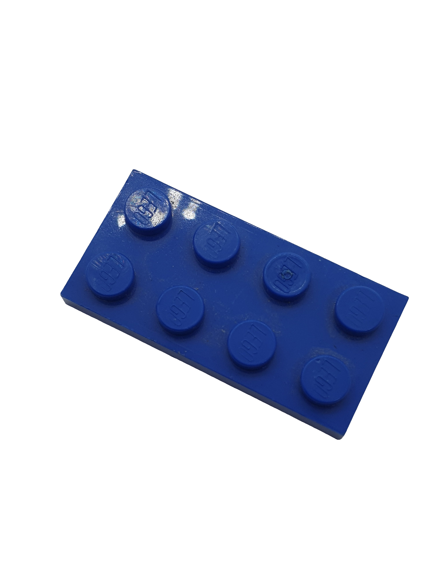 NEU Platte 2 x 4 blau