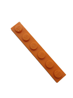 NEU Platte 1 x 6 orange