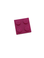 2x2 Platte magenta