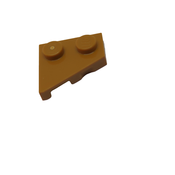 NEU Wedge, Plate 2x2  Right nougat medium nougat