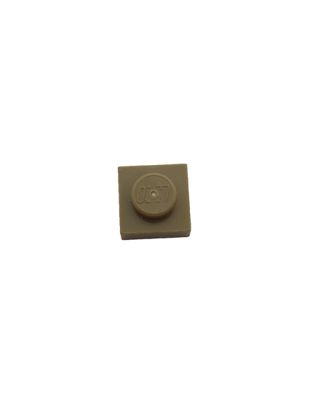 1x1 Platte  dunkelbeige