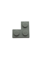 2x2 Eckplatte althellgrau light gray