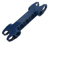 Technik 7M zweifaches Kugelgelenk geschlossen with 2 Ball Joint Sockets, Squared Ends, Closed Side Axle Holes dunkelblau dark blue