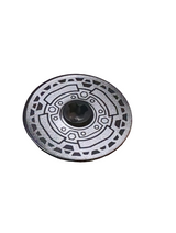 3x3 Technik Scheibe beklebt Disk Brake Silver / Black Small Bolts Pattern (Sticker) - Set 8371 schwarz