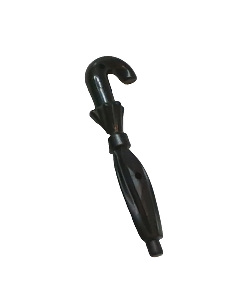 Minifigur Utensil Regenschirm (geschlossen) schwarz black