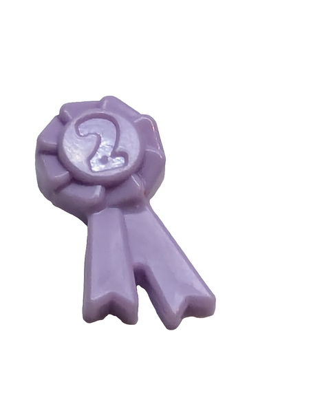 Friends Accessoires Auszeichnungsband Pferd mit Nummer 2, hellavendel lavender