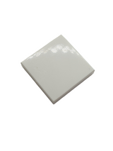 NEU Fliese 2 x 2 mit Nut weiß