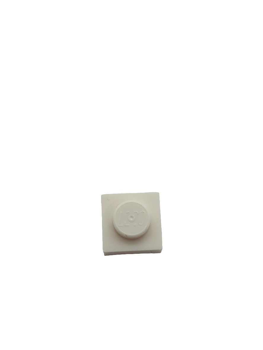 NEU Platte 1 x 1 weiß