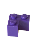 2x2 Eckstein lila dark purple