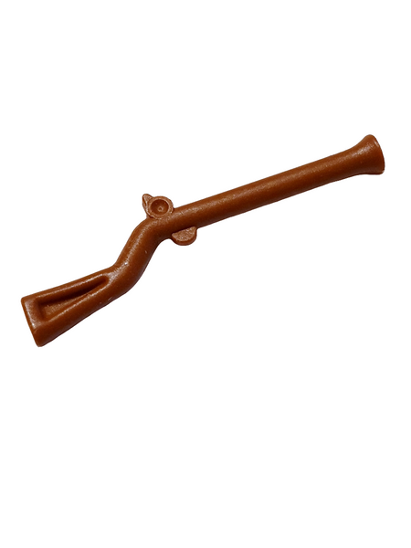 Minifig, Waffe Gewehr Flinte Pirat Muskete neubraun reddish brown