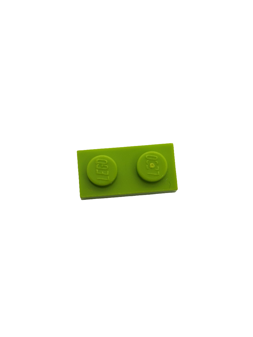 NEU Platte 1 x 2 lindgrün