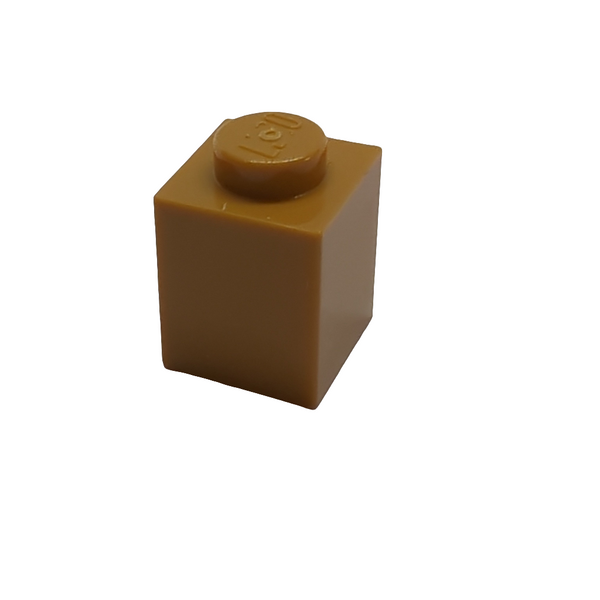 NEU Brick 1x1 nougat medium nougat