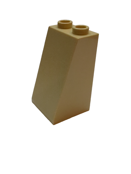 2x2x3 Dachstein 73° mit hohle Noppen beige tan