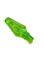 Minifigure, Weapon Spear Tip transparent hellgrün trans-bright green