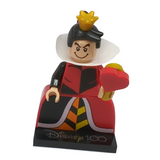 NEU Minifigur Queen of Hearts, Disney 100 (Complete Set with Stand and Accessories)