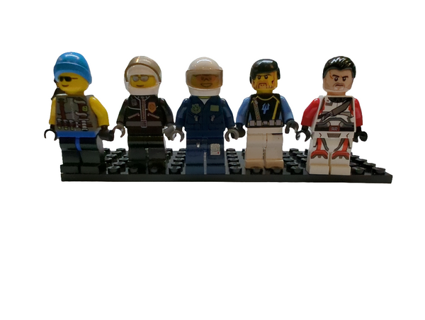 Bunte Tüte mit diesen 5 Minifiguren aus dem Bereich City cty65