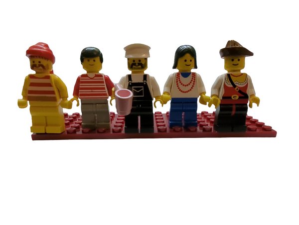 Bunte Tüte mit diesen 5 Minifiguren aus dem Bereich City cty63