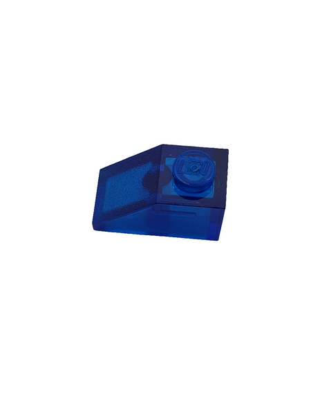 1x2 Dachstein klein transparent dunkelblau trans dark blue