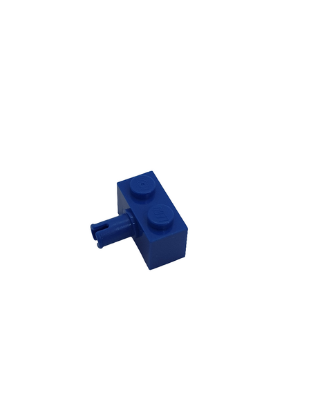 1x2 modifizierter Stein mit Pin blau