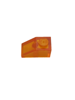 1x2 Dachstein klein transparent orange trans-orange