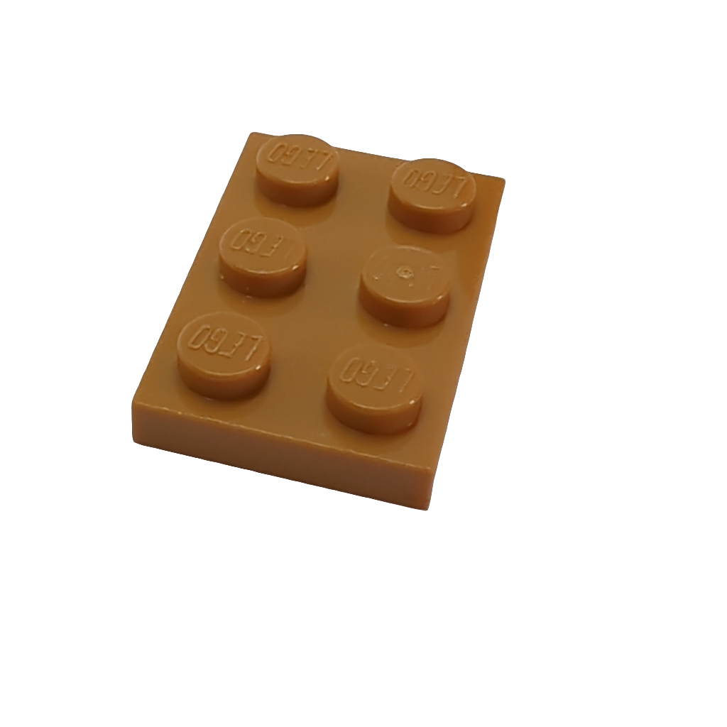 NEU Platte 2 x 3 nougat (medium)