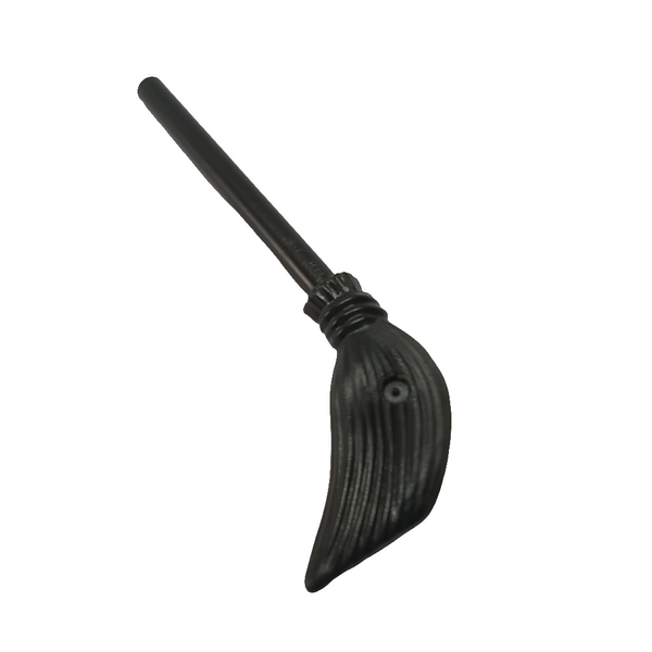 NEU Minifigure, Utensil Broom schwarz black