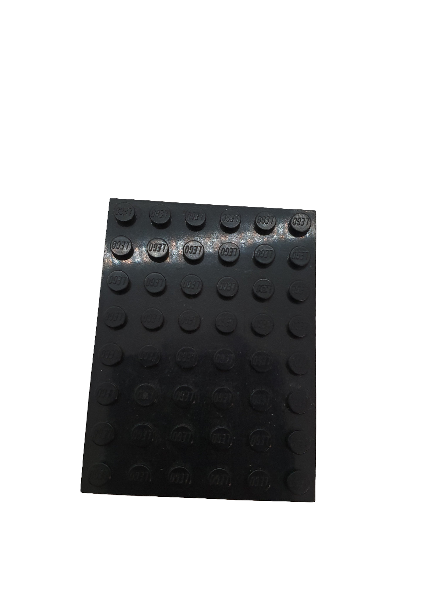 NEU Platte 6 x 8 schwarz