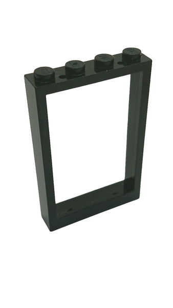 1x4x5 Fensterrahmen schwarz black