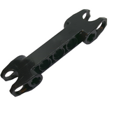 Technik 7M zweifaches Kugelgelenk geschlossen with 2 Ball Joint Sockets, Squared Ends, Closed Side Axle Holes schwarz black