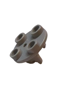 2x2 Flugzeug Radhalter dünn althellgrau light gray