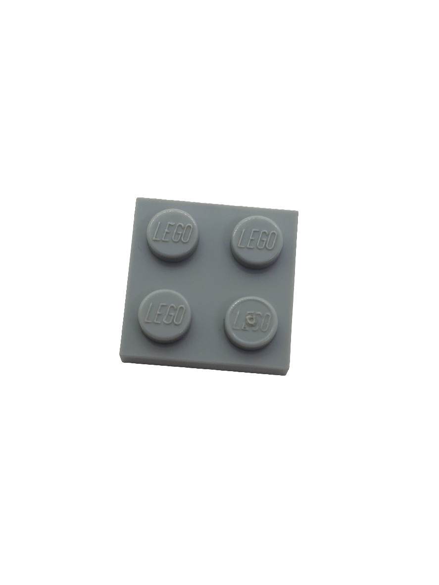 NEU Platte 2 x 2 neuhellgrau