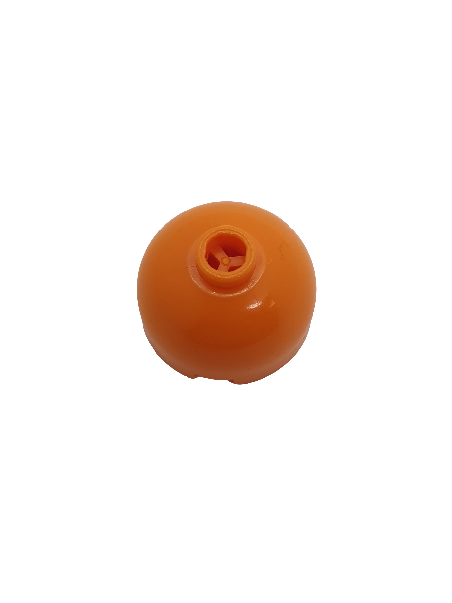 NEU Runde 2 x 2 Kuppelspitze orange