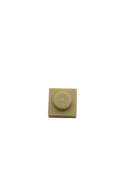 1x1 Platte beige tan