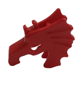 Zubehör Pferd Kampfhelm rot