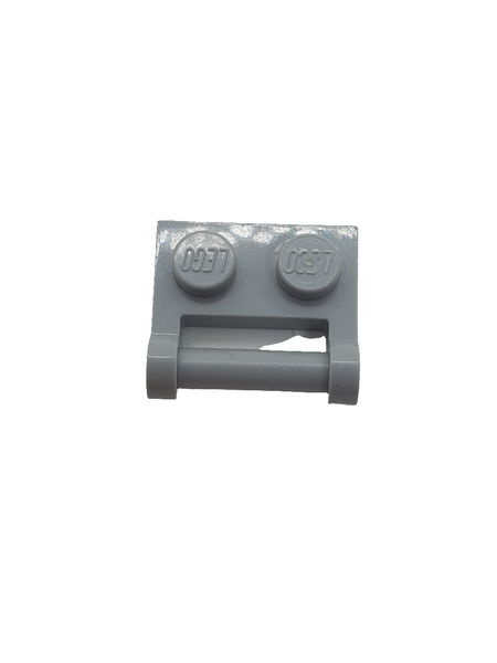 NEU Plate, Modified 1 x 2 with Bar Handle on Side - Closed Ends neuhellgrau light bluish gray