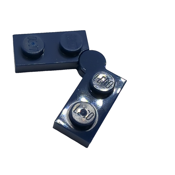 NEU Hinge Plate 1x4 Swivel (2429 / 2430) dunkelblau dark blue