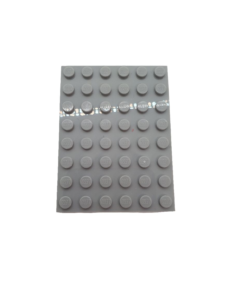 NEU Platte 6 x 8 neuhellgrau
